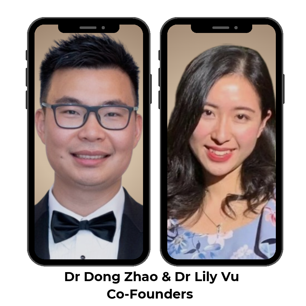 Dr Dong Zhao and Dr Lily Vu